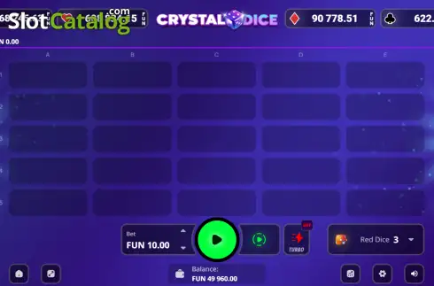 Скрин2. Crystal Dice (Amusnet) слот