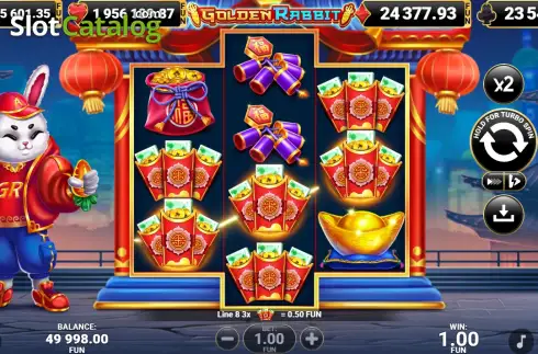 Скрин3. Golden Rabbit (Amusnet) слот