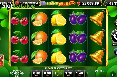 Скрин2. 10 Lucky Wilds Hot слот
