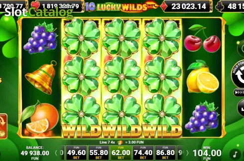 Скрин3. 10 Lucky Wilds Hot слот