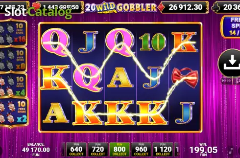 Скрин3. 20 Wild Gobbler слот