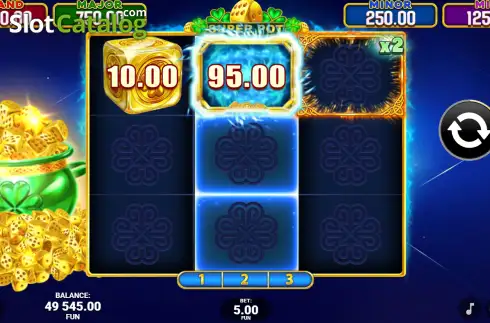 Скрин3. Clover Dice Super Pot слот