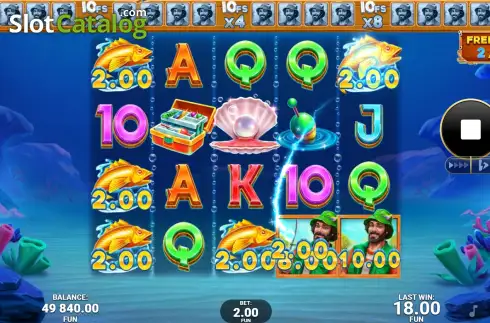 Скрин3. 40 Golden Bass слот
