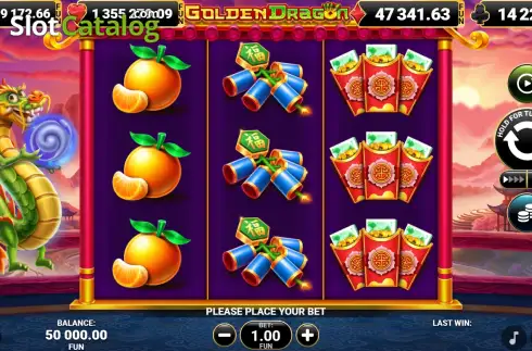 Скрин2. Golden Dragon (Amusnet) слот