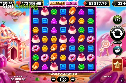 Скрин2. Caramel Drops слот