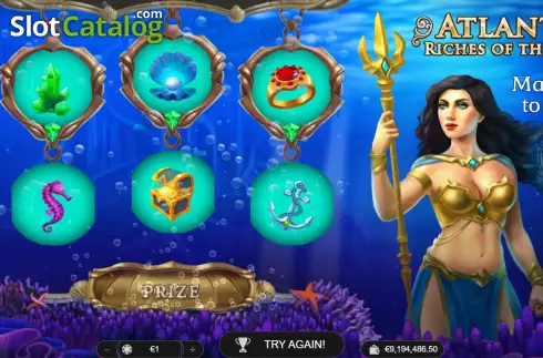 Скрин2. Atlantis Riches of The Deep слот