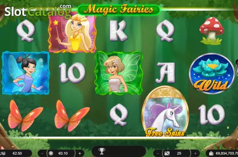 Скрин2. Magic Fairies (Spinoro) слот