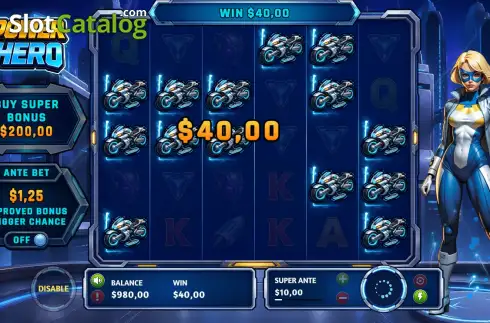 Скрин3. Power Hero слот