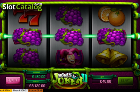 Скрин4. Bonus Joker 2 слот