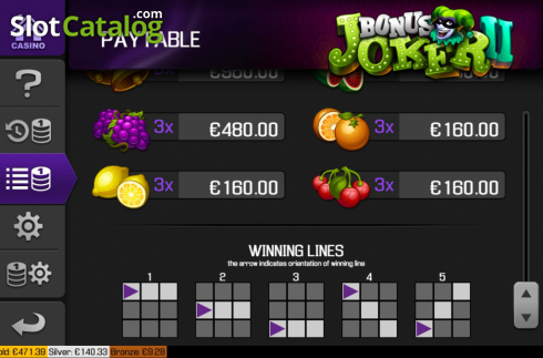 Скрин8. Bonus Joker 2 слот