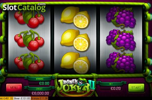 Скрин2. Bonus Joker 2 слот