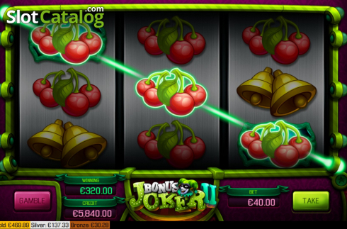 Скрин3. Bonus Joker 2 слот