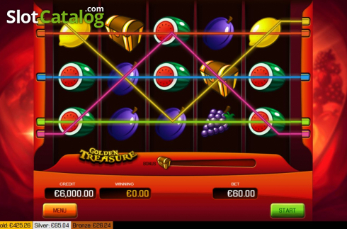 Скрин2. Golden Treasure (Apollo Games) слот