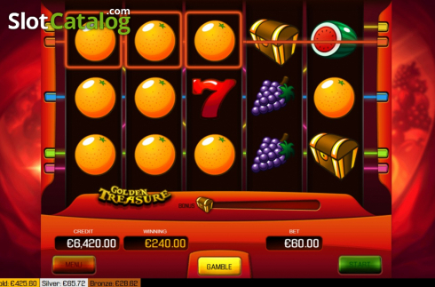 Скрин4. Golden Treasure (Apollo Games) слот