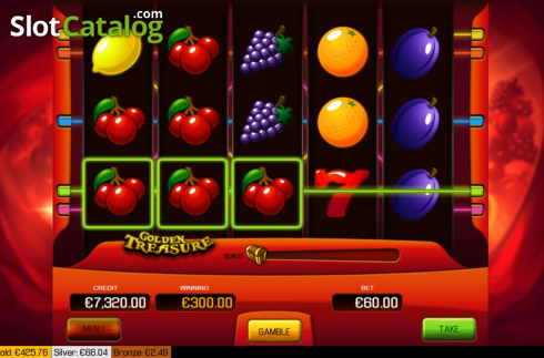 Скрин5. Golden Treasure (Apollo Games) слот