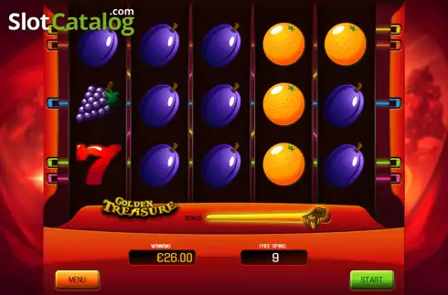 Скрин8. Golden Treasure (Apollo Games) слот
