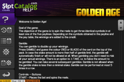 Скрин8. Golden Age (Apollo Games) слот