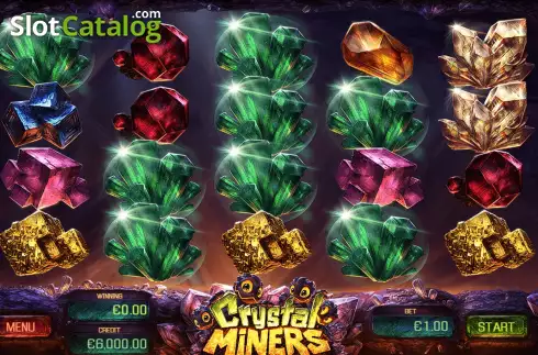 Скрин2. Crystal Miners слот
