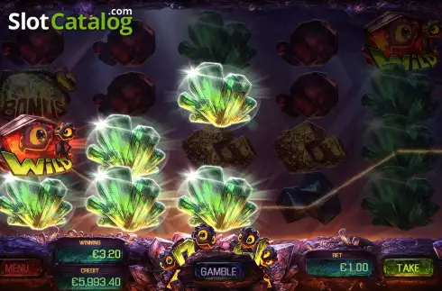 Скрин3. Crystal Miners слот