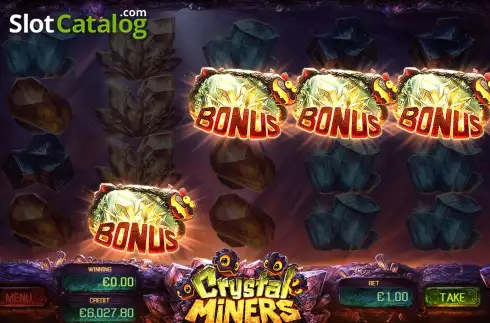 Скрин5. Crystal Miners слот