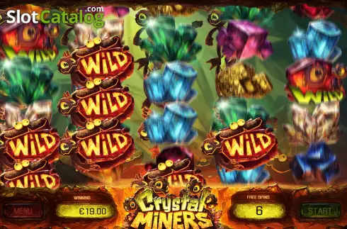 Скрин8. Crystal Miners слот