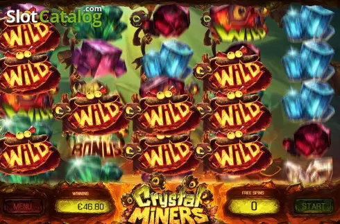 Скрин9. Crystal Miners слот
