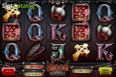 Скрин2. Blood Revival слот