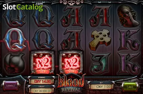 Скрин3. Blood Revival слот