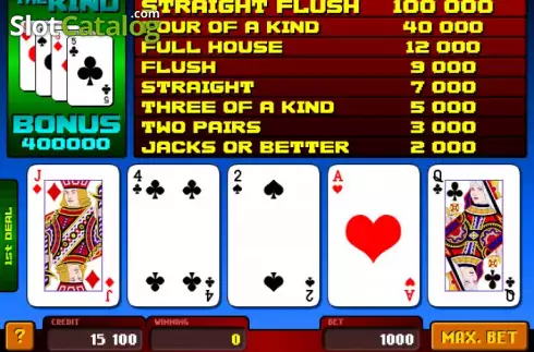 Скрин2. American Poker (Apollo Games) слот