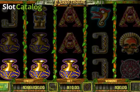 Скрин4. El Dorado Treasure слот