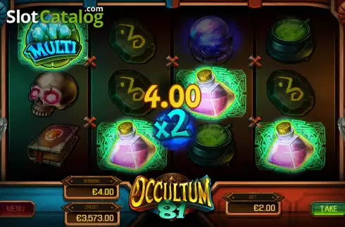 Скрин6. Occultum 81 слот
