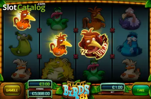 Скрин3. Slot Birds 81 слот