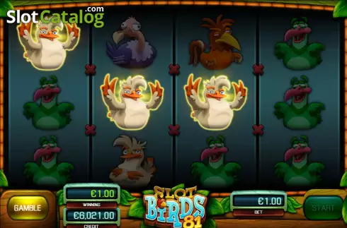 Скрин6. Slot Birds 81 слот
