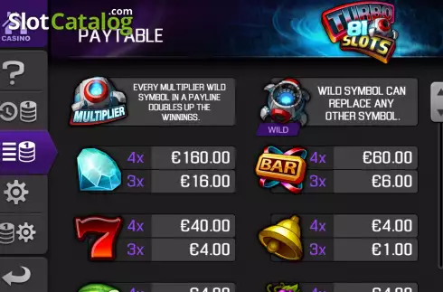 Скрин8. Turbo Slots 81 слот