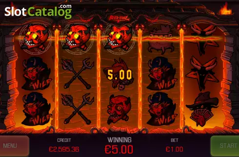 Скрин3. Red Evil слот