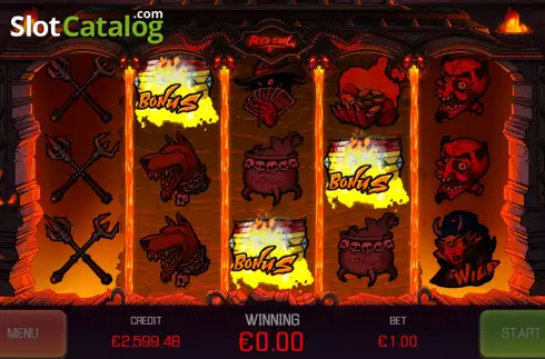 Скрин5. Red Evil слот