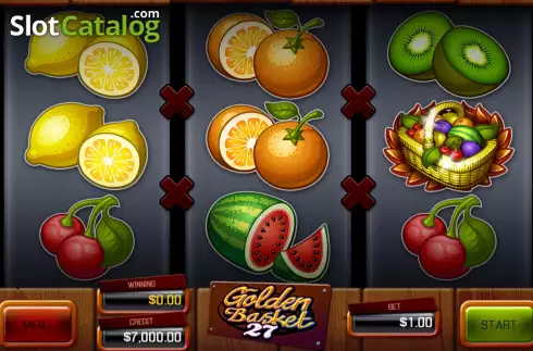 Скрин2. Golden Basket 27 слот