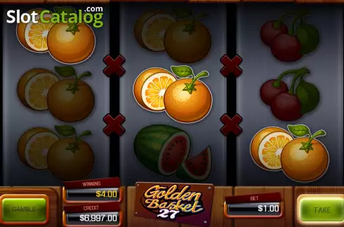 Скрин3. Golden Basket 27 слот