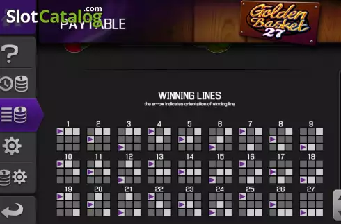 Скрин6. Golden Basket 27 слот