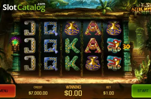 Скрин2. Aztec Mystery (Apollo Games) слот