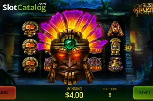 Скрин5. Aztec Mystery (Apollo Games) слот