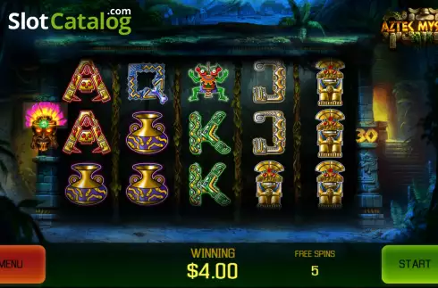 Скрин6. Aztec Mystery (Apollo Games) слот