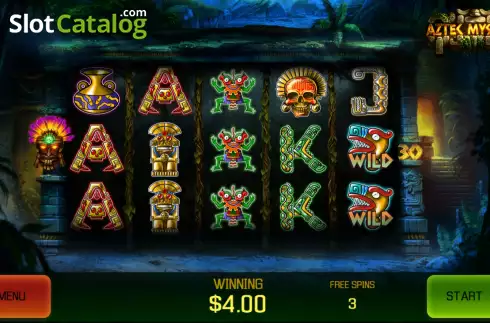 Скрин7. Aztec Mystery (Apollo Games) слот