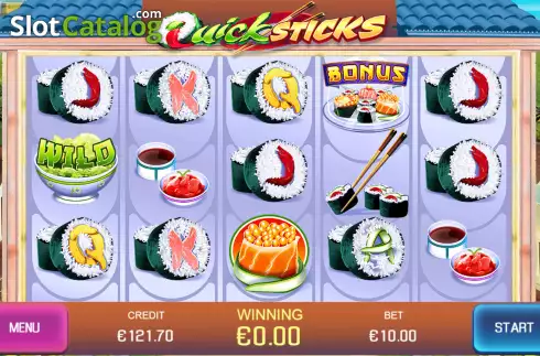 Скрин2. Quick Sticks слот