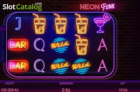 Скрин2. Neon Funk слот