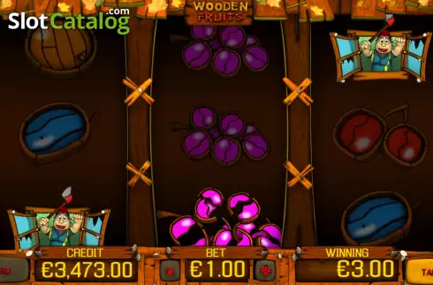 Скрин3. Wooden Fruits (Apollo Games) слот