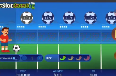 Скрин2. Footy Run слот