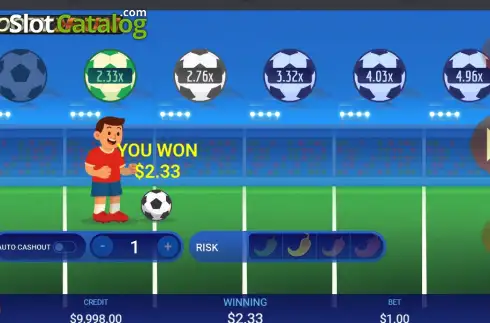 Скрин3. Footy Run слот