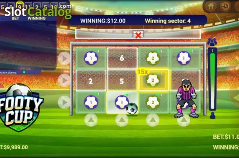 Скрин3. Footy Cup слот