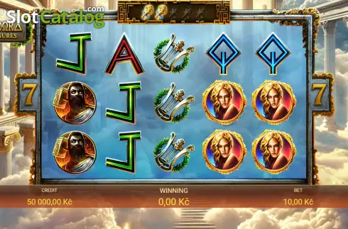 Скрин2. Pandora Treasures слот